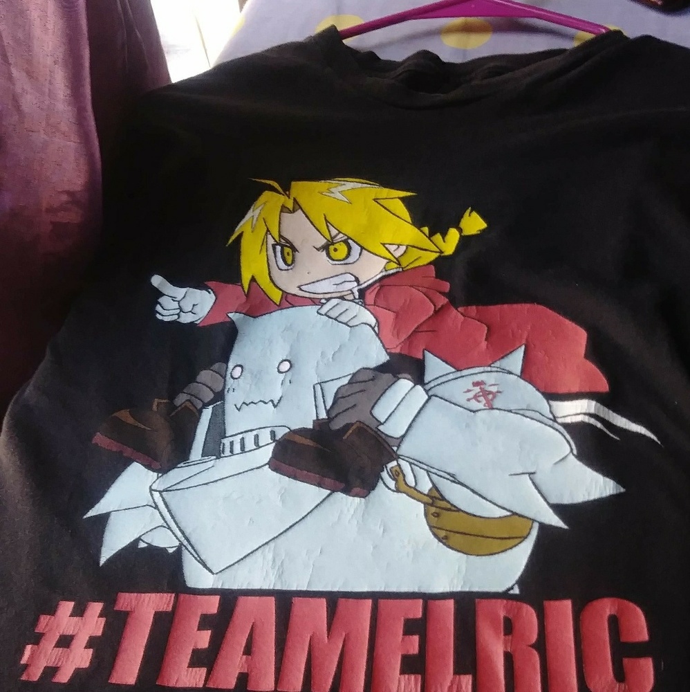 Full Metal Alchemist Hot Topic #Team Elric Shirt